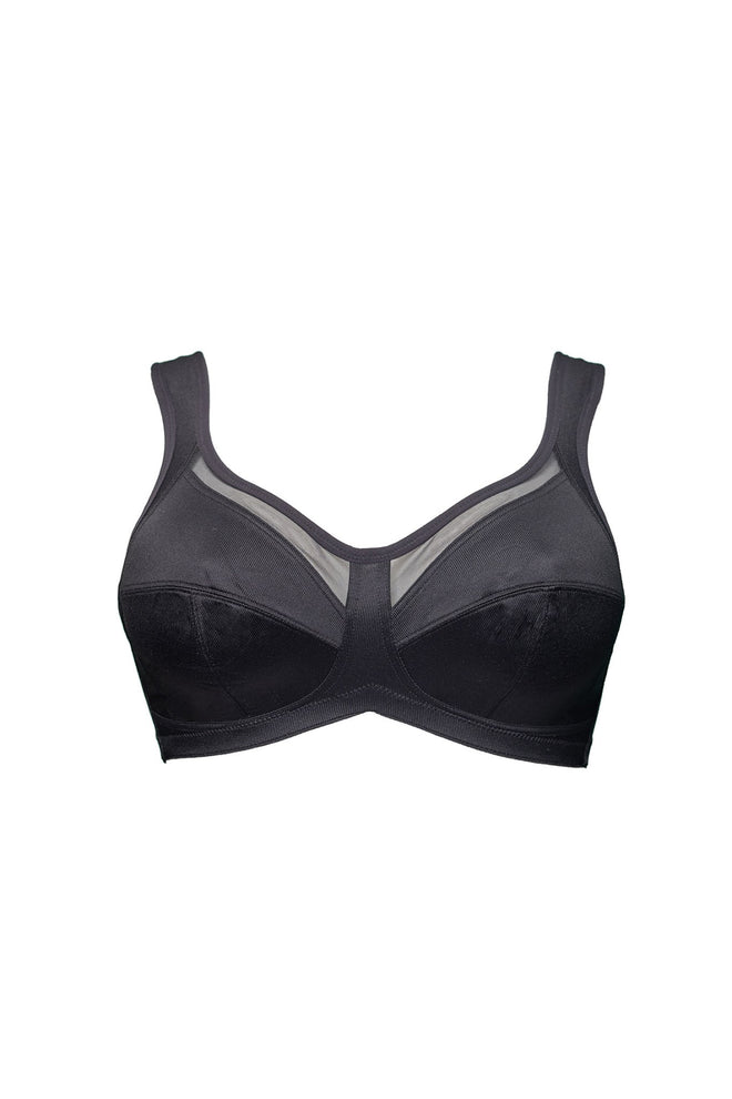 Ellie Wireless Bra, Black