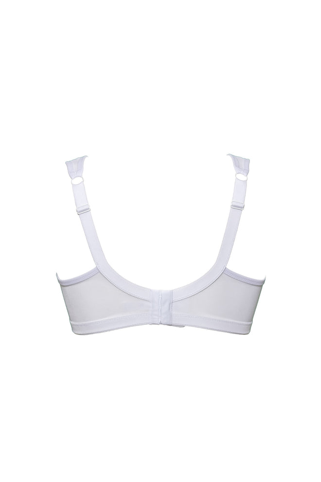 Ellie Wireless Bra, White