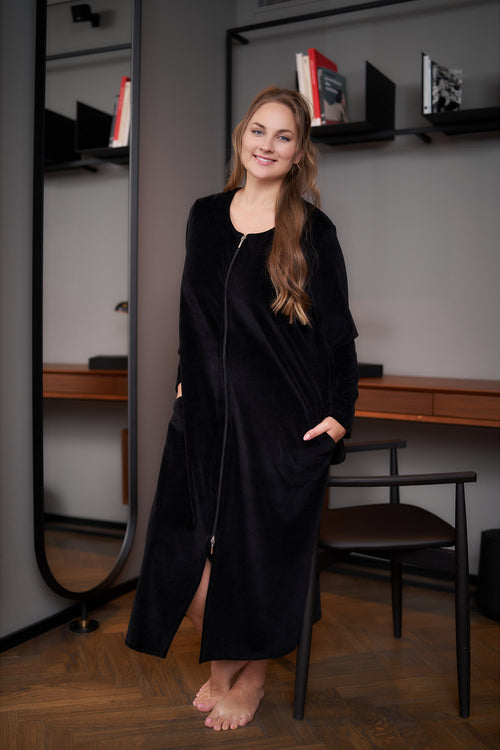 Housecoat, Black